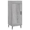 vidaXL Buffet haut Sonoma gris 34,5x34x180 cm Bois d'ing&eacute;nierie