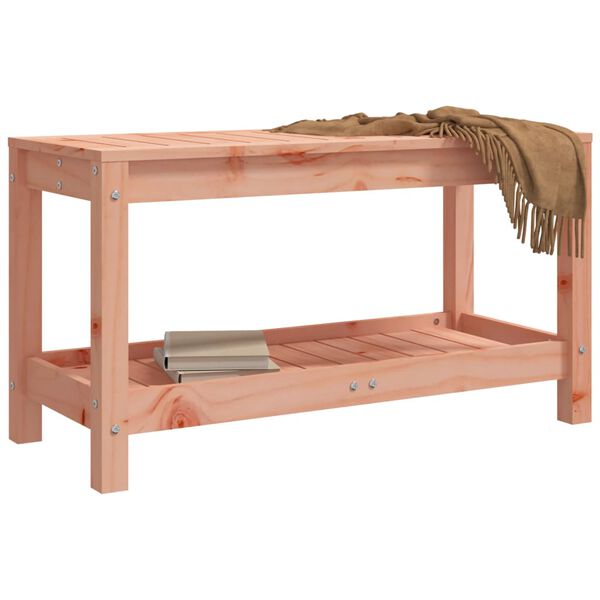vidaXL Banc de jardin 82,5x35x45 cm bois massif Douglas