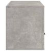 vidaXL Meuble TV Gris béton 100x35x40 cm Bois d'ingénierie