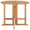 vidaXL Ensemble &agrave; manger d'ext&eacute;rieur pliable 5 pcs Bois solide de teck