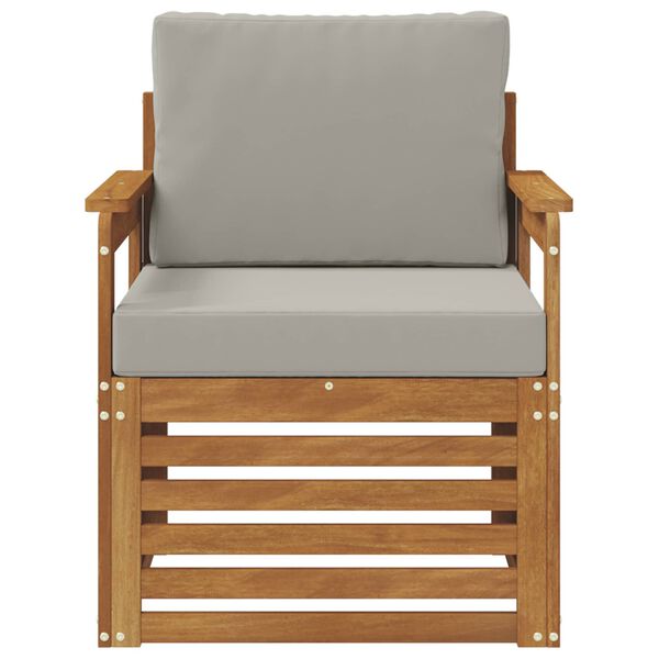 vidaXL Ensemble de canap&eacute;s d'ext&eacute;rieur Naturel 71 x 63 x 73 cm