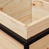 vidaXL Jardini&egrave;re 80x40x50 cm bois de pin massif
