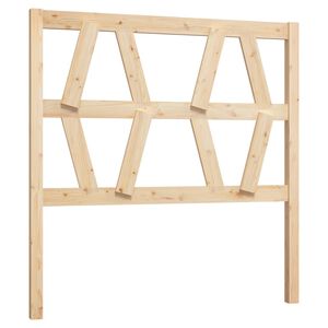 vidaXL T&ecirc;te de lit 81x4x100 cm Bois massif de pin