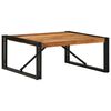 vidaXL Table basse 80x80x35 cm bois massif acacia