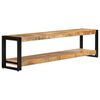 vidaXL Meuble TV 150x30x40 cm Bois massif de manguier