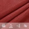 vidaXL Voile d'ombrage 160 g/m&sup2; Rouge 2x4,5 m PEHD