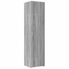 vidaXL Buffet haut sonoma gris 45x42,5x185 cm bois d'ing&eacute;nierie