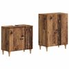 vidaXL Ensemble de 2 meubles de salle de bain ALKMAAR Bois ancien
