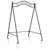 vidaXL Cadre de balan&ccedil;oire Marron ancien 113 x 121,5 x 168 cm Acier