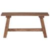 vidaXL banc Naturel 93 x 26 x 45 cm Bois d'Acajou