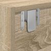 vidaXL Meubles TV 2 pcs ch&ecirc;ne sonoma 60x31x25,5 cm bois d'ing&eacute;nierie