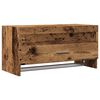 vidaXL Garde-robe vieux bois 70x32,5x35 cm bois d'ing&eacute;nierie