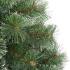 vidaXL Sapin de Noël artificiel à branches pliantes, duveteux de neige