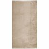 vidaXL Tapis HUARTE &agrave; poils courts doux et lavable sable 60x110 cm