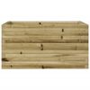 vidaXL Jardinière 90x60x45,5 cm bois de pin imprégné