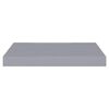 vidaXL Étagères murales flottantes 2 pcs Gris 40x23x3,8 cm MDF