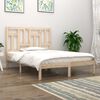vidaXL Cadre de lit sans matelas 140x200 cm bois massif de pin