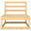 vidaXL Salon de jardin 8 pcs Bois de pin massif