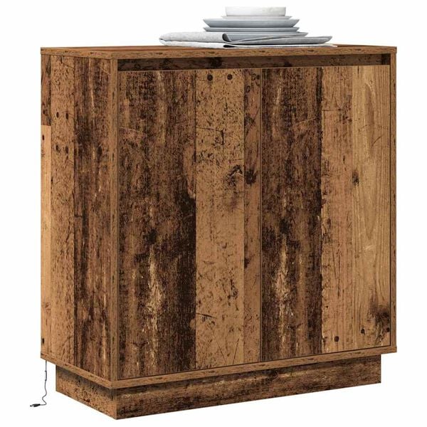vidaXL Buffet Bois Ancien 71 x 34.5 x 75 cm Bois d'ingénierie