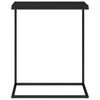 vidaXL Table d'appoint Noir 55x35x66 cm Bois d'ing&eacute;nierie