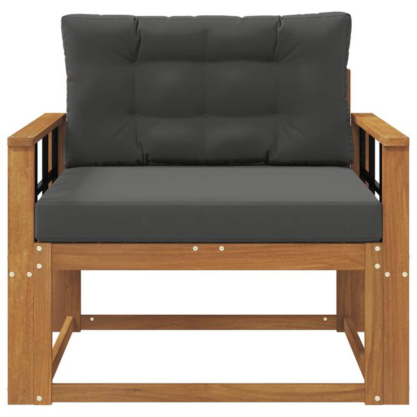 vidaXL Sofa de milieu ext&eacute;rieur Bois d'Acacia Massif Naturel