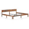 vidaXL Cadre de lit sans matelas bois massif 200x200 cm