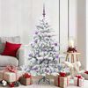 vidaXL Sapin de No&euml;l Artificiel &agrave; Branches Articul&eacute;es Blanc 150 cm