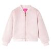 Veste pour enfants fausse fourrure rose douce 104