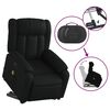 vidaXL Fauteuil inclinable de massage &eacute;lectrique noir similicuir