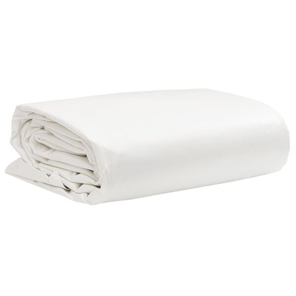 vidaXL B&acirc;che blanc 5x5 m 650 g/m&sup2;