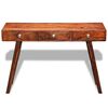 vidaXL Table console avec 3 tiroirs 76 cm Bois massif