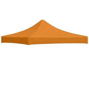 vidaXL Toit de tente de r&eacute;ception 3x3 m Orange 270 g/m&sup2;