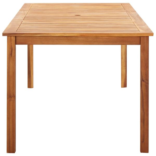 vidaXL Mobilier à dîner 9 pcs résine tressée et bois d'acacia gris