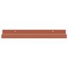 vidaXL &Eacute;tag&egrave;re Murale 2 pcs Rouge 40 x 9 x 3 cm Bois d'ing&eacute;nierie