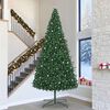 vidaXL Sapin de No&euml;l Vert 400 cm PVC