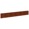 vidaXL Bordure de pelouse avec rebord repli&eacute; 10 pc 100x15cm