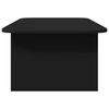 vidaXL Table basse Noir 93 x 53 x 33 cm Bois d'ing&eacute;nierie
