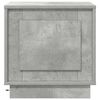 vidaXL Cabinet de chevet 2 pcs Gris b&eacute;ton 44 x 34,5 x 45 cm