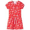 vidaXL Combinaison pour enfants rouge 104