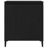 vidaXL Buffet Ch&ecirc;ne noir 60 x 35 x 70 cm Bois d'ing&eacute;nierie