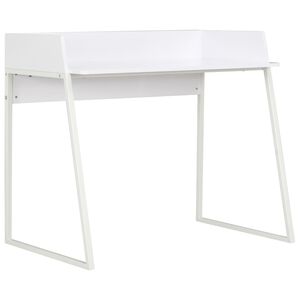 vidaXL Bureau Blanc 90x60x88 cm