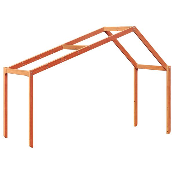 vidaXL Toit de lit pour enfants 203x95,5x142 cm bois de pin massif