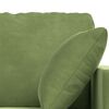 vidaXL Canap&eacute; 2 pcs Vert clair 138 x 78 x 80 cm Velours