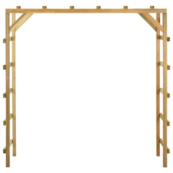 vidaXL Support d'escalade d'ext&eacute;rieur 170x60x170 cm Bois de pin massif