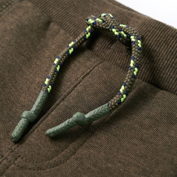 Pantalon de survêtement pour enfants mélange kaki 140