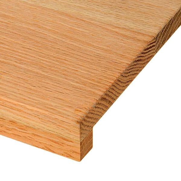 Lot De 4 Marches D'escalier En Chêne Massif Non Traité - 90x25x2 Cm - Pour Escalier Ou Rebord De Fenêtre