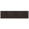 vidaXL Tapis rectangulaire marron fonc&eacute; 80x300 cm bambou