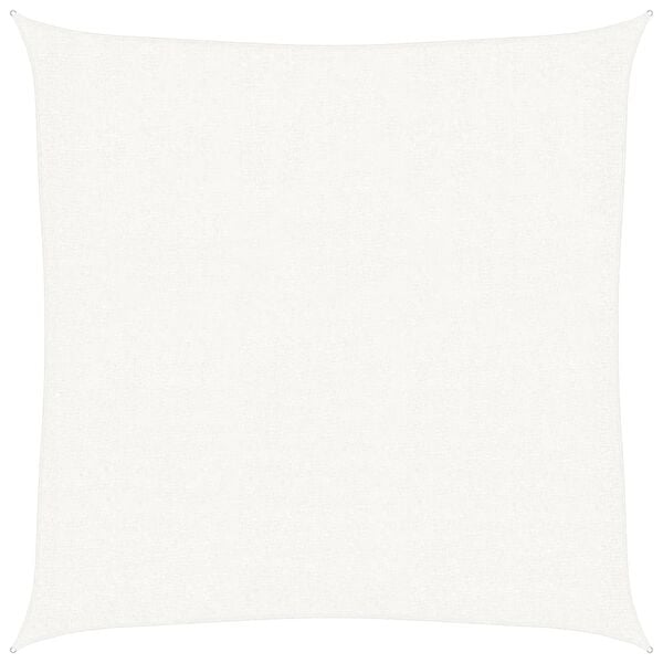 vidaXL Voile d'ombrage 160 g/m&sup2; Blanc 3x3 m PEHD