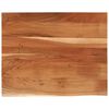 vidaXL Dessus de table 90x80x3,8 cm rectangulaire bois massif d'acacia