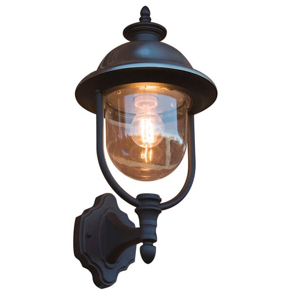 KONSTSMIDE Applique murale Parma en haut Acier inoxydable bross&eacute;